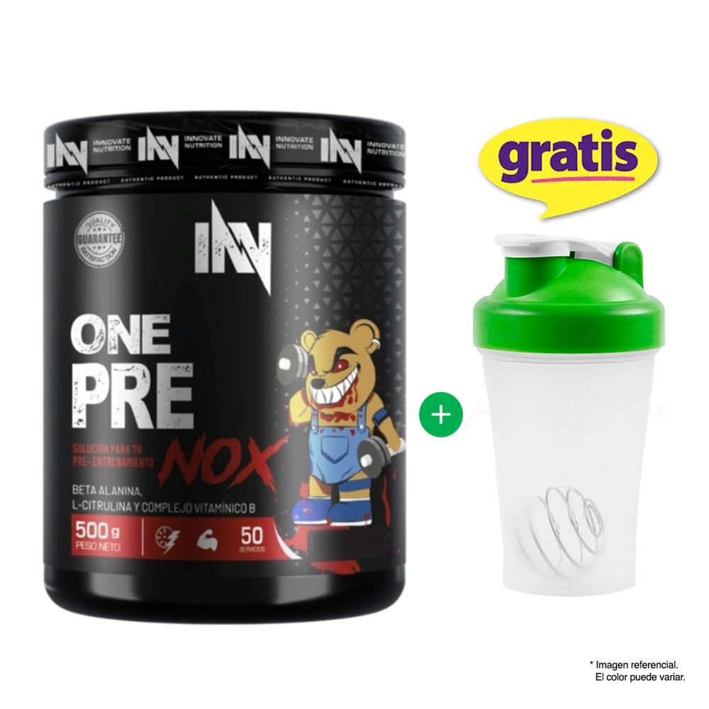 Pre - Entreno One Pre Nox 500 gr Fruit Punch